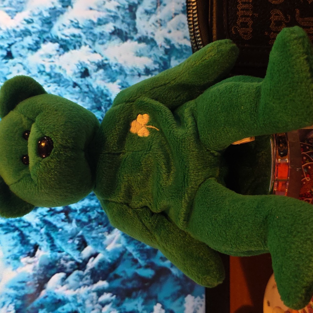 Lucky Erin Beanie Baby